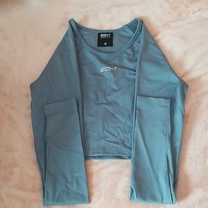 Echt apparel cropped long sleeve